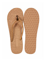 Load image into Gallery viewer, Heleey Golden Glow Comfort Flip Flops
