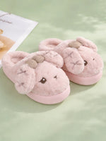 Load image into Gallery viewer, Heleey Blush Bunny Snuggle Slides