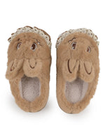 Load image into Gallery viewer, Heleey Caramel Bunny Cozy Slippers