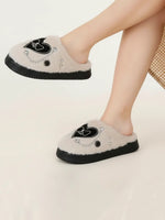 Load image into Gallery viewer, Heleey Chic Bow Chain Plush Slippers