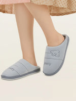 Load image into Gallery viewer, Heleey Cute Blue Bear Cozy Slippers