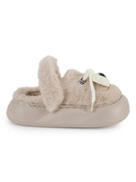 Load image into Gallery viewer, Heleey Goofy Eyes Plush Cozy Slippers