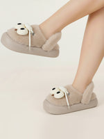 Load image into Gallery viewer, Heleey Goofy Eyes Plush Cozy Slippers