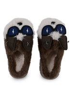 Load image into Gallery viewer, Heleey Cool Pup Shades Plush Slippers