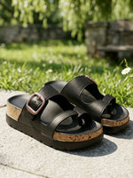 Load image into Gallery viewer, Midnight Terra Comfort Sandals