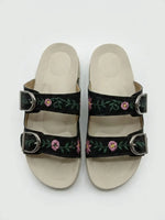 Load image into Gallery viewer, Heleey Midnight Blossom Comfort Slides