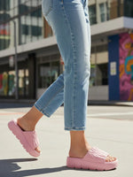 Load image into Gallery viewer, Heleey Blush Cloud Comfort Slides