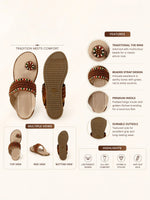 Load image into Gallery viewer, Royal Bead Toe-Ring Slides
