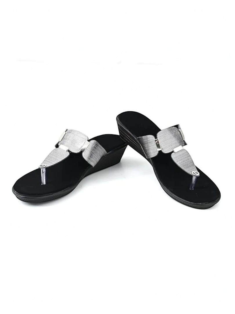 Black Casual & Formal Wear Sandals