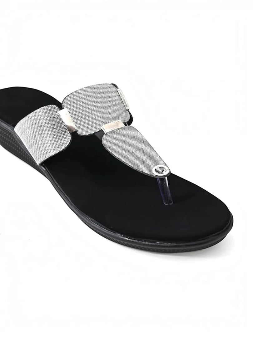 Black Casual & Formal Wear Sandals