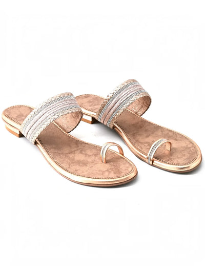 Designer Kolhapuri Lightweight Flats