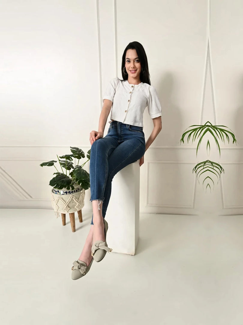 Bowknot Ballerina Flat Jutti