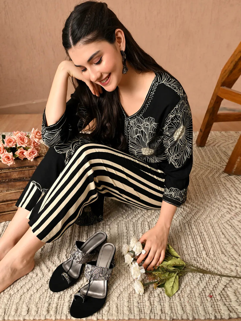 Heleey Sparkle Step Ethnic Heels
