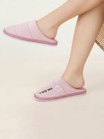 Load image into Gallery viewer, Heleey Soft Lilac Sporty Indoor Slippers