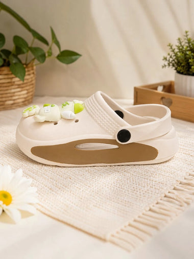 Heleey Bunny Bloom Kids Comfort Clogs