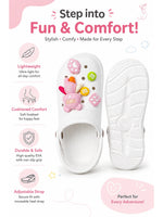 Load image into Gallery viewer, Heleey Blossom Bunny Kids Clogs