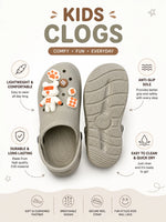 Load image into Gallery viewer, Heleey Creamy Cuddle Kids Clogs