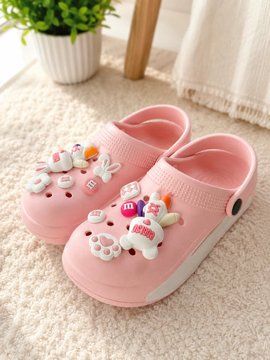 Heleey Bunny Bliss Kids Clogs