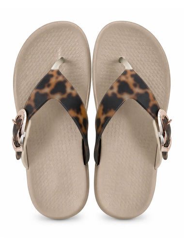 Heleey Sandstone Safari Flip Flops