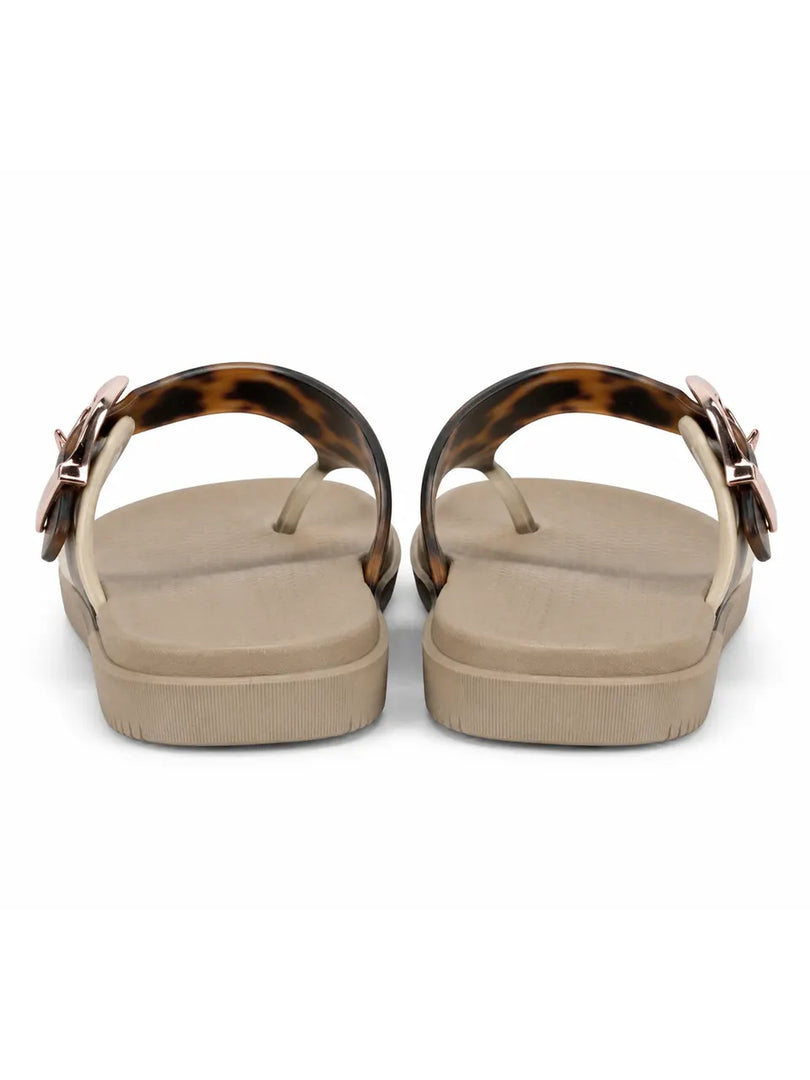 Heleey Sandstone Safari Flip Flops