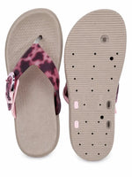 Load image into Gallery viewer, Heleey Blush Wild Buckle Flip Flops