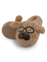 Load image into Gallery viewer, Heleey Golden Pup Cozy Slides