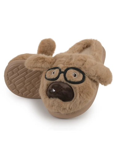 Heleey Golden Pup Cozy Slides
