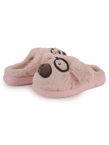Heleey Pink Pup Snuggle Slides
