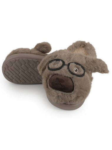 Heleey Gentle Pup Cozy Slides