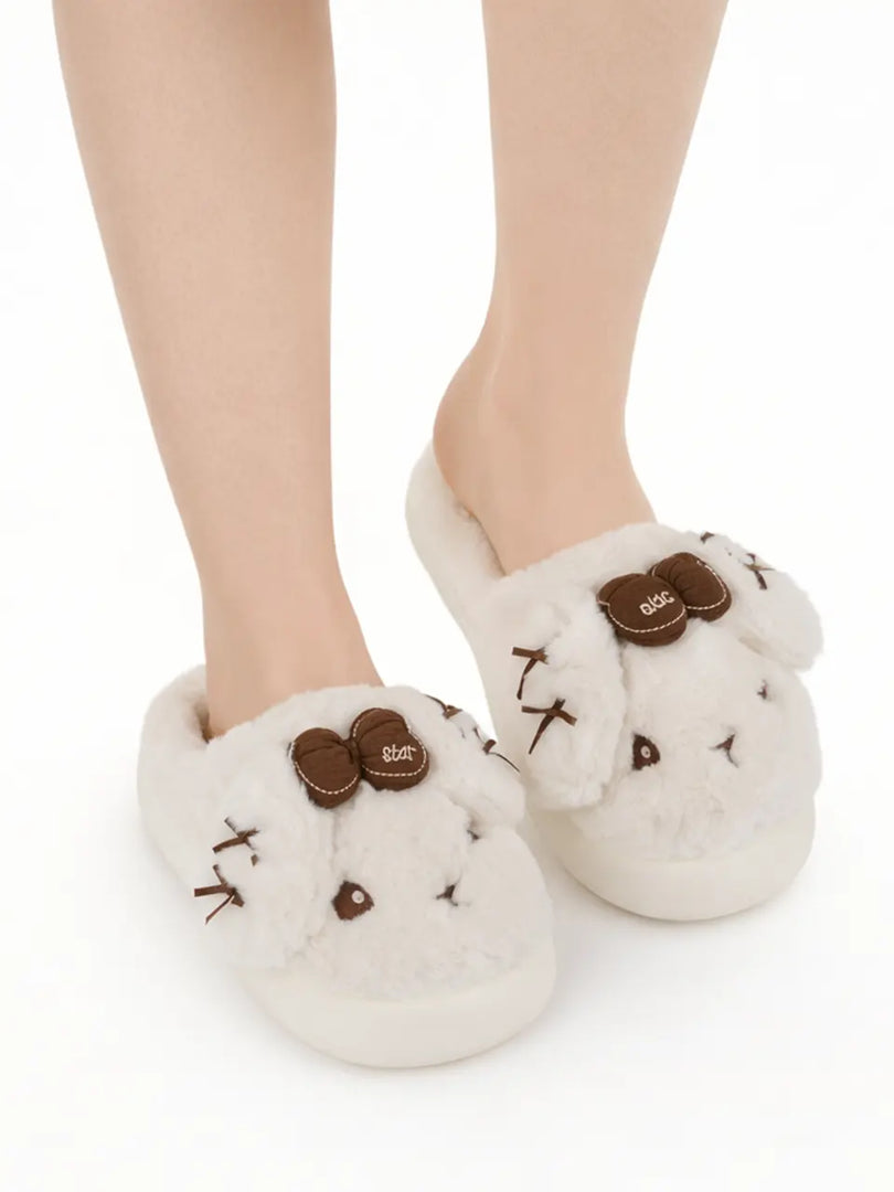 Heleey Ivory Bunny Cloud Slides