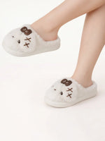 Load image into Gallery viewer, Heleey Ivory Bunny Cloud Slides