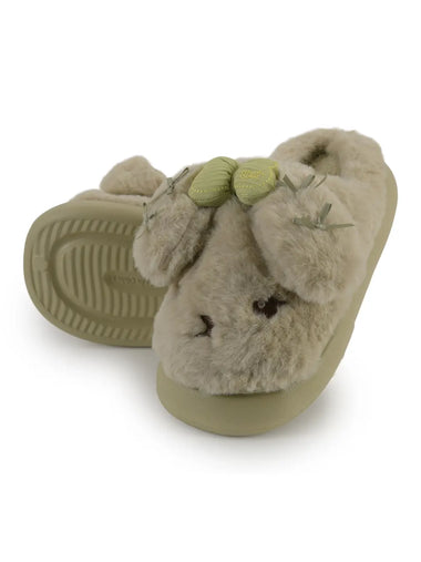 Heleey Pistachio Bunny Comfort Slides