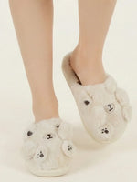 Load image into Gallery viewer, Heleey Snowy Bear Hug Slides