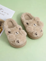 Load image into Gallery viewer, Heleey Creamy Bear Comfort Slides