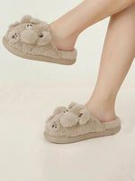 Load image into Gallery viewer, Heleey Creamy Bear Comfort Slides