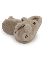 Load image into Gallery viewer, Heleey Creamy Bear Comfort Slides