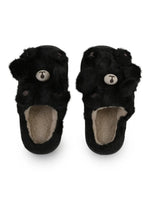 Load image into Gallery viewer, Heleey Midnight Bear Cozy Slides
