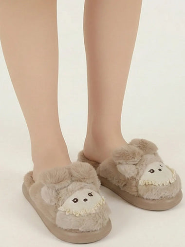 Heleey Cuddle Lamb Home Slippers