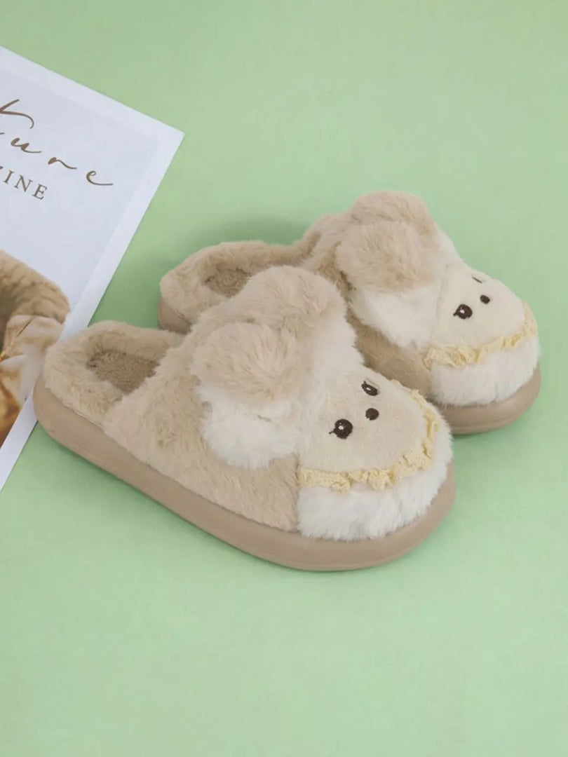 Heleey Soft Snuggle Puppy Slippers