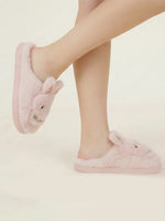 Load image into Gallery viewer, Heleey Pink Petal Bunny Slippers