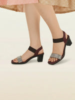 Load image into Gallery viewer, Heleey Ruby Spark Block Heels