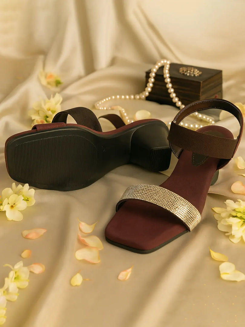 Heleey Ruby Spark Block Heels