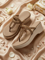 Load image into Gallery viewer, Heleey Champagne Glowing Wedge