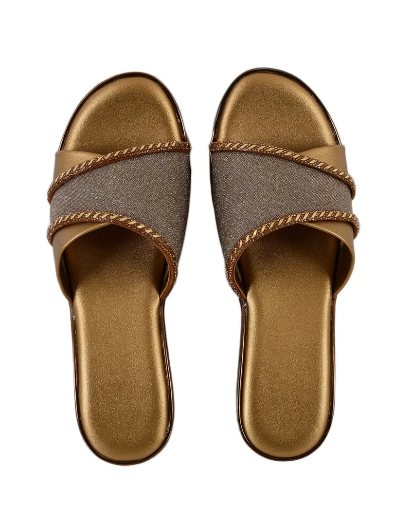 Heleey Bronze Glowrious Wedge