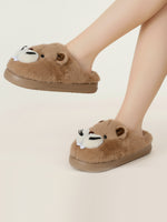 Load image into Gallery viewer, Heleey Snuggly Chipmunk Plush Slippers