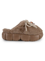 Load image into Gallery viewer, Heleey Pumpkin Cozy Character Plush Slippers