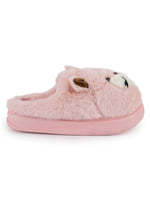 Load image into Gallery viewer, Heleey Pink Snuggle Chipmunk Plush Slippers