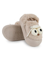 Load image into Gallery viewer, Heleey Goofy Eyes Plush Cozy Slippers