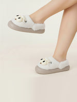 Load image into Gallery viewer, Heleey Frosty Goofy Eyes Plush Slippers