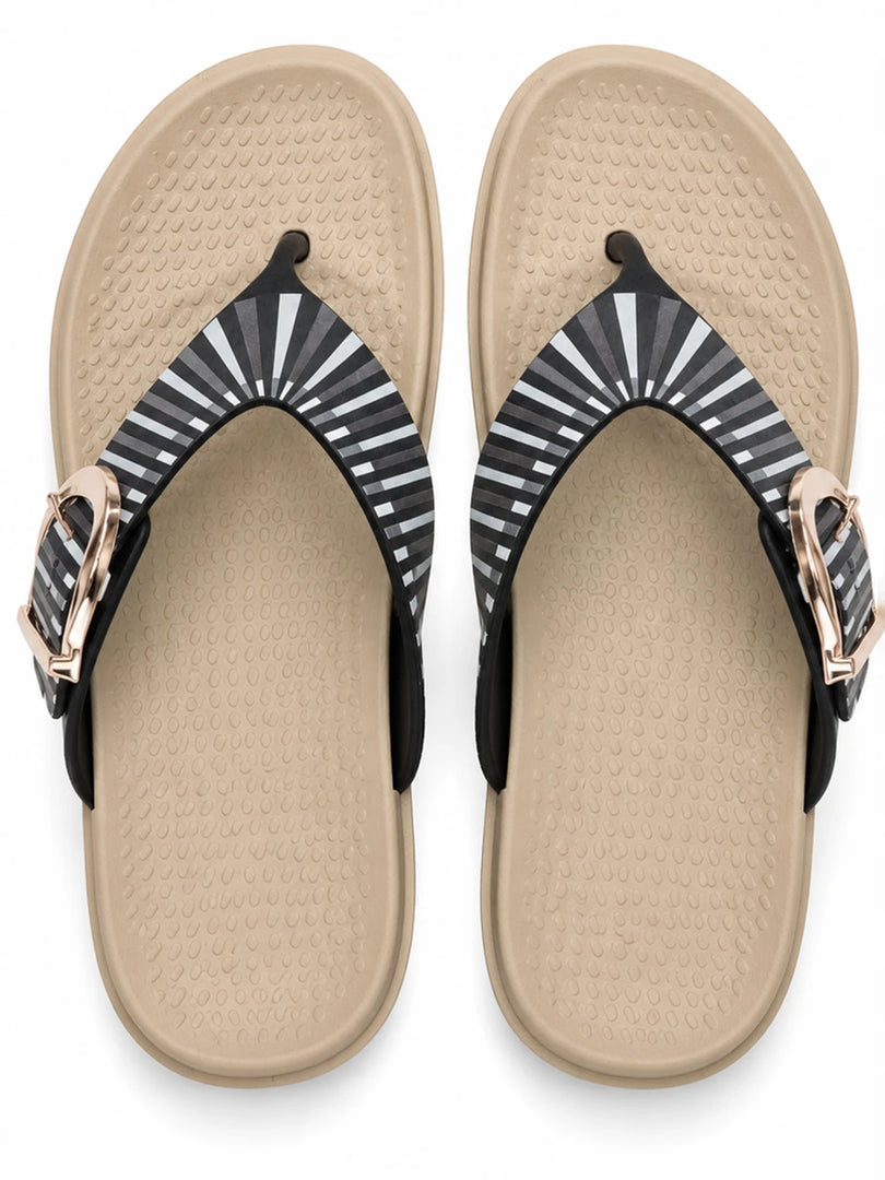 Heleey Sunburst Comfort Flip-Flops
